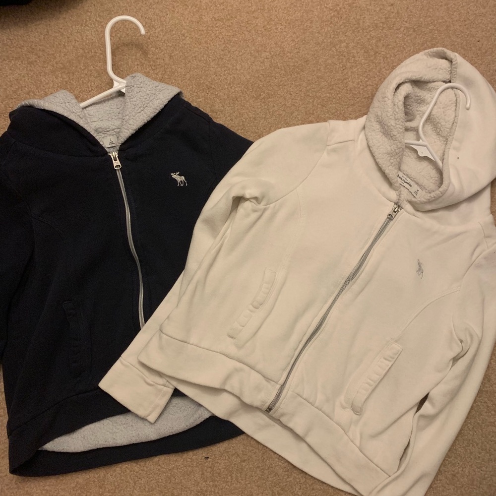 abercrombie kids sherpa jacket bundle